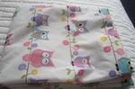 Preowned Sweet Home Collection Twin Size Sheet Set - Owl Design 100% Polyester. Fixed Price $7.95.