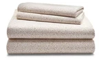 4 Pc Ralph Lauren Spencer Leaf Sateen Clay Tan Cal King Sheet Set $220 Nip. Fixed Price $152.15.