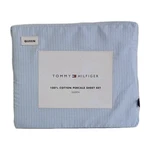 Tommy Hilfiger Home Queen Sheet Set Ithaca Stripe Blue, 100% Cotton Percale. Fixed Price $74.99.
