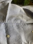 Ralph Lauren King Chambray Pillowcases Oxford Button Closure 39 20". Fixed Price $79.00.
