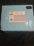 Intelligent Design Microfiber Twin Bed Sheet And Pillow Case 3 Pc Set Teal New. Fixed Price $30.00.