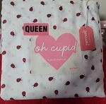 Oh Cupid Valentine's Day Love Ladybug Queen 4PC Set. Fixed Price $30.60.