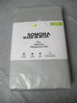 Nip Sonoma The Ultimate Pillowcase Set - King Size Light Gray C5 Vh. Fixed Price $11.96.