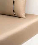 $295 Boss Home By Hugo Linea Ribbon 300TC Queen Flat & Fitted Sheet Beige. Fixed Price $129.00.