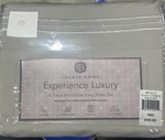 Cathay Home Experience Luxury 4-PIECE Microfiber King Sheet Set. Fixed Price $29.99.
