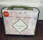 Vera Bradley Pink Paisley 6PC Polyester Sheet Set King Nip. Fixed Price $46.99.