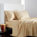 Donna Karan Silk Indulgence Gold California King Fitted Sheet $175 Nip. Fixed Price $106.25.