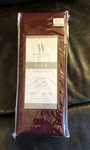 New Wamsutta King Flat Sheet Burgundy Red 100% Pima Cotton 525 Tc Oversized. Fixed Price $99.99.