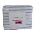 Tommy Hilfiger Home Queen Sheet Set Rhode Island Blue Stripe 100% Cotton, New. Fixed Price $74.99.