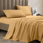 King Size Bed Linen Set Deep Sheets With Side And Pillowcases. Fixed Price $35.59.