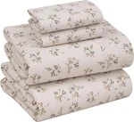 Ruvanti 100% Cotton Sheets Full Size Percale Bedding, Cooling & Breathable Flo. Fixed Price $76.08.