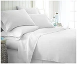 Becky Cameron Queen Sheet Set - White (6 Pieces). Fixed Price $55.00.