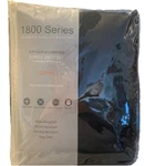 New Premier Quality Queen Size Sheet And Pillowcase Set Black Soft 1800 Series. Fixed Price $13.99.