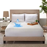 Tencel Eucalyptus Mattress Protector - 100% Waterproof, Ultra Soft.... Fixed Price $42.27.