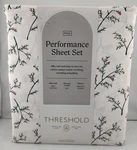 Full 400 Thread Holiday Performance Sheet Set Holly - Threshold 100 Cotton. Fixed Price $22.00.