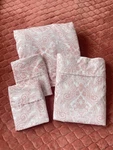 Spirit Linen Home Sheet Set Pink Paisley Dbl Brushed Soft Microfiber Full Sz. Fixed Price $22.80.