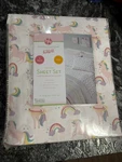 Unicorns Huntington Home Kids 100% Cotton Woven Fabric 4-PCS. Full Sheet Set New. Fixed Price $24.75.