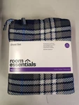 Twin/twin Xl Microfiber 3-PIECE Sheet Set Blue/gen Plaid Room Essentials. Fixed Price $19.98.