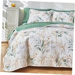 Joyreap 2 Pieces Microfiber Twin (68"X86", QUILT+1 Pillow Sham) Botanical 01. Fixed Price $42.74.