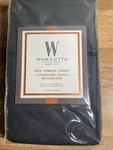 Wamsutta 620 Thread Egyptian Cotton Charcoal Standard Queen Pillowcases New Nip. Fixed Price $37.99.