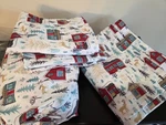 Shavel Home Product Micro Flannel Full/double Bed Sheet Nip Christmas Houses. Fixed Price $45.00.