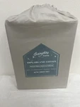 Everyday Home Trident 100% Organic Cotton 4 Pc Sheet Set King Sand New $190. Fixed Price $44.99.