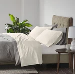 Beautyrest Queen 600 Thread Count Cooling Cotton Blend 4PC Sheet Set Ivory Nwt. Fixed Price $49.99.