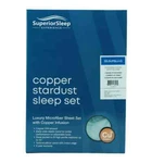 Superior Sleep Set, Queen, Blue Color- Fitted Sheet, Flat Pillow Cs. Fixed Price $49.99.