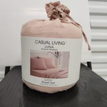 Casual Living Luna Queen Sheet Set Enzyme Washed Blush Pink Soft Cooling. Fixed Price $24.99.