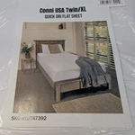Conni Usa Twin/xl Quick Dri Flat Sheet Waterproof White Nip Cost $50 4 Available. Fixed Price $16.35.