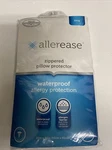 Aller-ease Waterproof Zippered Allergy Pillow Protector For King Size New. Fixed Price $14.99.