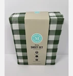 Martha Stewart King Sheet Set 100% Cotton Oeko-tex Year-round Comfort New. Fixed Price $42.99.