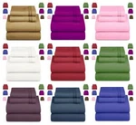 Egyptian Comfort 4 Piece Fitted Flat Bed Sheet Set 1900 Count Deep Pocket. Fixed Price $22.99.