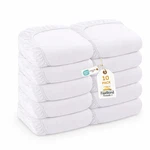 Threads+ Queen Fitted Sheet 100 Gsm, 80 X 78, Soft Microfiber, (10 Pack White). Fixed Price $51.92.