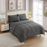 Bed Bag Twin Xl Comforter Set Sheets Pillowcases Gray Breathable Sweet Home. Fixed Price $59.99.
