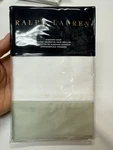 Ralph Lauren Standard Sham Langdon Sateen Cotton Antique Jade New $130. Fixed Price $45.00.