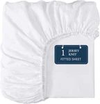 Queen Fitted Sheet Only Deep Pocket 16" Mattress Soft Microfiber Wrinkle-free Wh. Fixed Price $30.99.