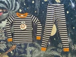 Hanna Andersson BB8 Star Wars Pajama Set 130CM (size 8) Striped Blue Orange. Fixed Price $15.99.