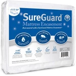 Queen 17-20 In. Deep Sureguard Mattress Encasement 100 Waterproof, Bed Bug .... Fixed Price $121.01.