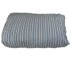 Vtg Ralph Lauren Harbor View Blue & White Striped Soft Fitted Sheet King Size. Fixed Price $69.96.