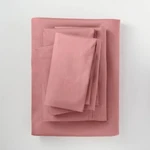 New Casaluna Full 300 Thread Count Temperature Regulating Sheet 4PC Set Rose (9). Fixed Price $44.99.
