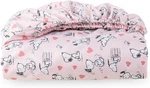 Peanuts Fitted Sheet King Size(only), Cute Character Snoopy Microfiber Wi. Fixed Price $42.99.