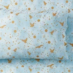 Pottery Barn Harry Enchanted Night Sky Full Sheet Set Of 4 Mystic Mint. Fixed Price $149.99.