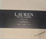 Ralph Lauren, Dunham Sateen, Queen Sheet Set, 300 Tc, 100% Cotton, Oat. Fixed Price $78.00.
