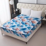 Naturety Bedding Fitted Sheet With Deep POCKET,3D Simulated Cats Pattern Prin.... Fixed Price $35.69.