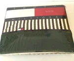 1997 Tommy Hilfiger Prep Striped Stripes Twin Flat Sheet New 100% Cotton. Fixed Price $25.99.