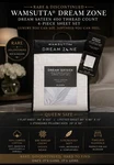 Rare Wamsutta Dream Zone Cotton Sateen 400TC Queen Sheet Set Nwt. Fixed Price $139.99.
