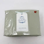 Rachel Ashwell Simply Shabby Chic Jacquard Cotton Sheet Set Vtg Twin Sage 2005. Fixed Price $99.99.