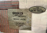 Brooklyn Loom, 2 King Sheet Sets ( Includes 4 Bonus Pillow Cases). Fixed Price $110.00.