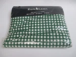 New Ralph Lauren Medium Gingham Forest Green Flat Sheet - Queen. Fixed Price $189.99.